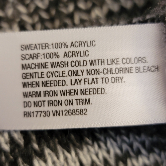 LabWorks pullover cropped leather elbow sweater - Picture 5 of 9